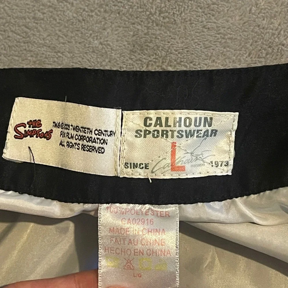 Calhoun Sportswear measurements waist